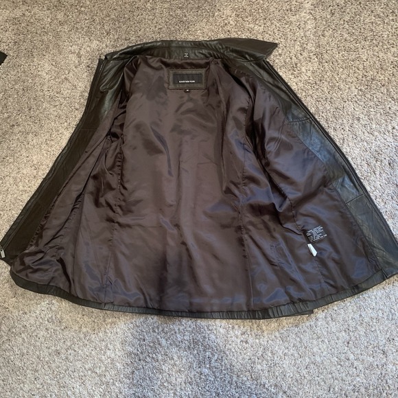 Jones New York Leather Jackets Women's Medium Full Zip - Picture 7 of 12